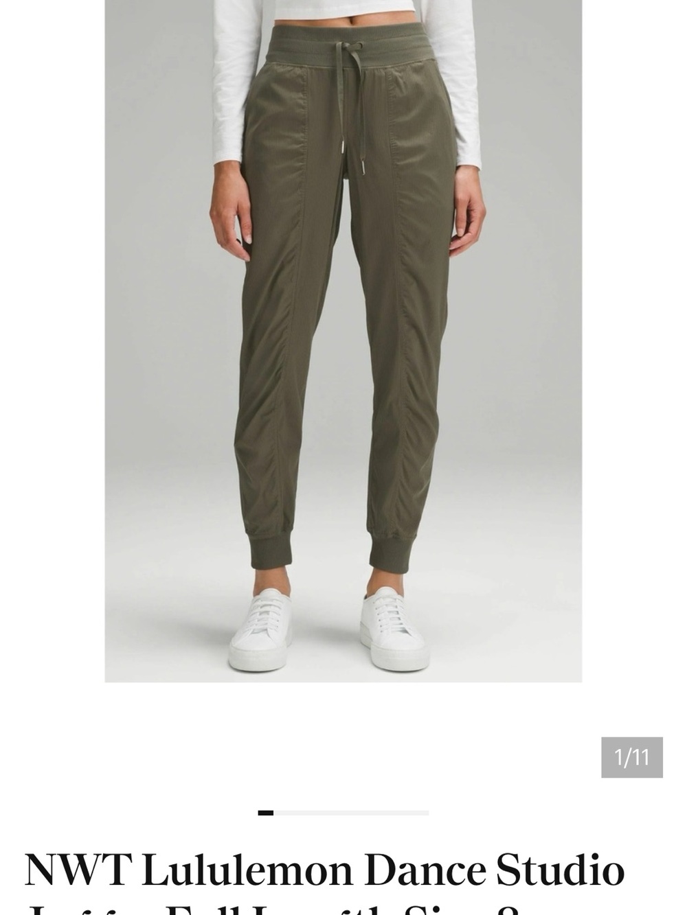 lululemon athletica Olive Jogger Pants